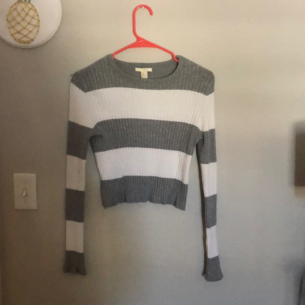 Sweater crop top!